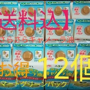 【送料込】味の素　さらさらキャノーラ油 700ml　×　12本セット☆彡　エコ紙パックECO