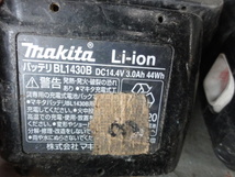 ｋ1358　マキタ　ＢＬ1430Ｂ　14.4Ｖ_画像3