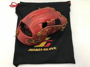 G-1078 ジュンケイグラブJUNKEI-GLOVE 硬式 内野手用 JG-5933A グローブ グラブ 野球 中古品 臭い有り