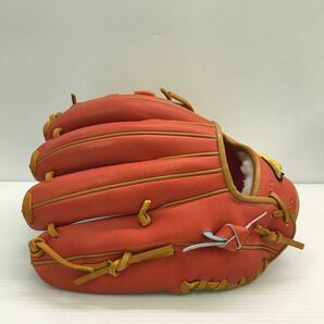 G-9785 ミズノ MIZUNO ミズノプロ 軟式 HAGAJAPAN オーダー 内野手用 グローブ グラブ 野球 中古品 刺繍入りの画像7