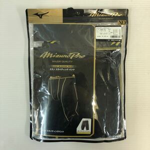 NP-1961 未使用品 ミズノ MIZUNO ミズノプロ スライディングパンツ 背番号入り XOサイズ 12JB9P1190 ブラック×ゴールド 野球