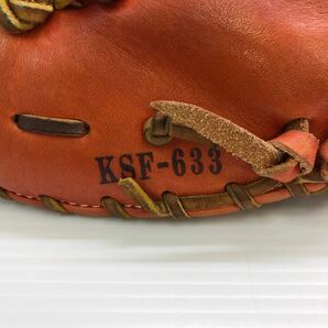 G-9856 久保田スラッガー KUBOTA SLUGGER 軟式 ファーストミット 一塁手用 KSF-633 グローブ グラブ 野球 中古品 の画像5