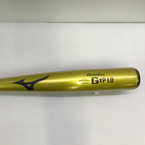 B-5549 未使用品 ミズノ MIZUNO グローバルエリート G×P 1.0 硬式 84cm 金属 バット 1CJMH12184 新基準対応 野球 の画像2