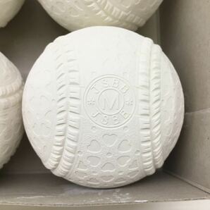 H-3801 未使用品 ナガセ ケンコーボール M号 一般用 中学生用 12球 1ダース 野球 ボール 軟式 公認球 の画像3
