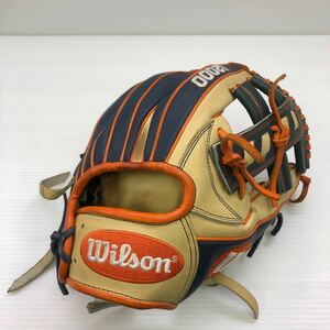 G-1034ウィルソン Wilson A2000硬式 内野手用 JA27 グローブ グラブ 野球 中古品