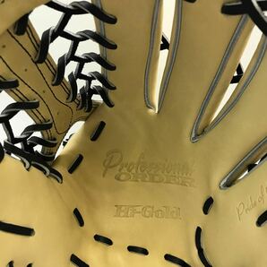 G-1064 ハイゴールド Hi-Gold プロフェッショナル オーダー 硬式 外野手用 グローブ グラブ 野球 中古品の画像4