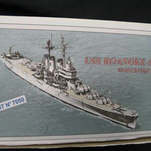 ★  ＮIKO MODEL 1/700 USS ROANOKE (CL-145) 1957 ★の画像2