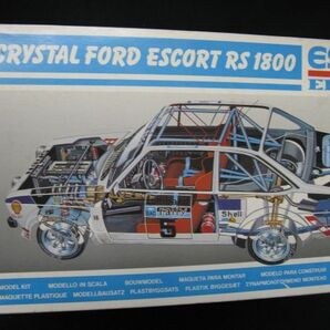 ★ エッシー 1/24 CRYSTAL FORD ESCORT RS 1800  （訳あり） ★の画像1