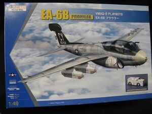 ★　キネティック　1/48 　VMAQ-2 PLAYBOYS EA-6B プラウラー　（NC-2A　EPU Tractor付）　　★