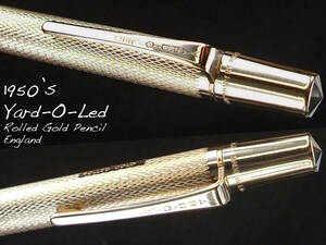 ◆極上◆1950年代製 Yard-O-Led ゴールドペンシル イギリス◆ 1950's Yard-O-Led Rolled Gold Pencil UK◆