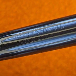 ◆美品◆1950年代製 パーカー・スリムフォルド万年筆 ブラック 14金F ロンドン◆ 1950’s Parker Slimfold Pen 14c F nib England ◆の画像4