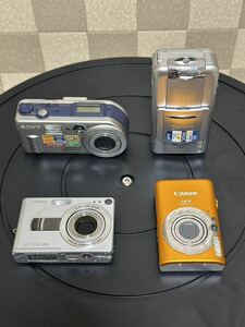 CASIO EX-Z30 / SONY DSC-P1 /Canon PC1048/CANON PC1355 コンパクトデジタルカメラ※ジャンク品