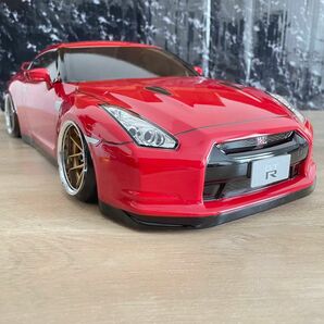 タミヤ　日産　スカイライン R35　 1/10ラジコン　ボディ　塗装済み