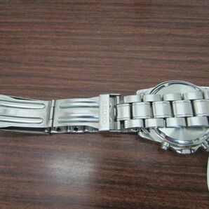 3740 【ジャンク】不動品●SEIKO CHRONO GRAPH クロノグラフ アナログ セイコー 腕時計 ウォッチ メンズ シルバーの画像2