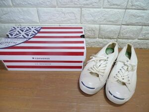 USED品　CONVERSE（コンバース）　JACK PURCELL　1CJ105（アイボリー）　26cm　SKN-6770