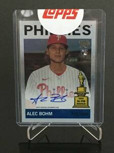 2021 TOPPS ALL-STAR ROOKIE CUP BASEBALL アレク・ボウム直書きサインカード ルーキーカード