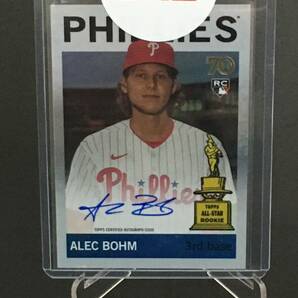 2021 TOPPS ALL-STAR ROOKIE CUP BASEBALL アレク・ボウム直書きサインカード ルーキーカードの画像1