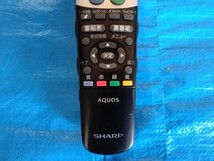 シャープ　テレビリモコン　ＧＡ６５４ＷＪＳＡ_画像4