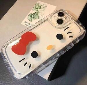 キティちゃん iPhone 12ケース カバー　クリア　kitty