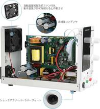 30V10A(ホワイト) IKococater 直流安定化電源 0-30V 0-10A 4桁電圧電流表示 可変直流電源 安全保護 _画像5