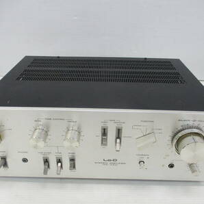 湘●/【中古品、通電のみ確認】日立 Lo-D ステレオ アンプリファー 音響機器 家電 HA-430/3.29-Z-347-YIの画像1