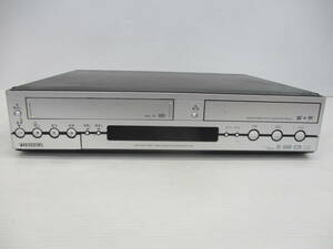 再　湘●/【中古品、通電のみ確認】東芝/TOSHIBA/HDD&DVD,VHSレコーダー/AK-V100/3.29-Z-386-YI