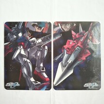 ガンダムSEED マウスパッドコレクション 全16種 コンプリート セット ジャンボカードダス クリアカード 3種 当時もの パッドダス_画像6