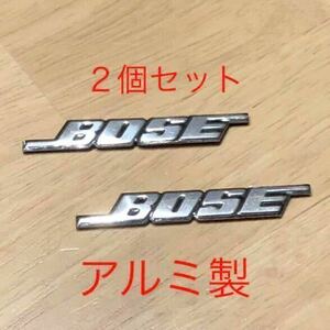 BOSE スピーカーエンブレム ２個セット ボーズ ステッカー ロゴ ニッサン トヨタ ホンダ マツダ ダイハツ ノート BMW アウディ ベンツ