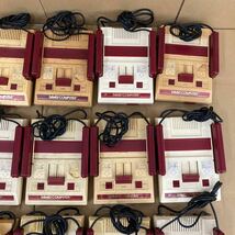 【2個口発送】任天堂 ニンテンドー ファミコン ファミリーコンピューター 本体 まとめ 動作未確認 ジャンク扱い 0404-402_画像3