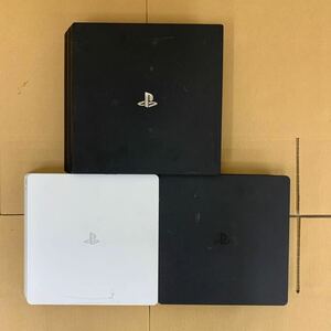 SONY PS4 プレステ4 プレイステーション4 本体 3台 まとめ ジャンク扱い 0409-206