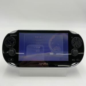 SONY PSVITA Playstation VITA プレイステーションヴィータ 本体 PCH-1000 動作品 0418-214