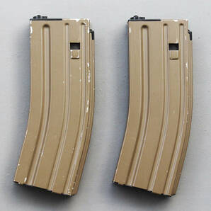 ■【格安出品】 東京マルイ 次世代電動ガン M4 HK SCAR シリーズ対応 82連 ノーマルマガジン FDE 検) スプリングマガジン スペアマガジンの画像2