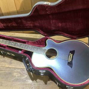 タカミネTakamine エレアコ PT-108中古美品 ハードケース付き 動作未確認 中古 傷少なめ の画像1