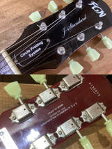 フジゲン / FGN Fujigenエレキギター レスポールタイプ J-Standard チェリーサン 日本製　音出し確認のみ　中古　現状品_画像5