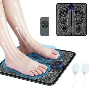 84 [ Junk ] foot mat sole EMS sole care pair shoulder back whole body 8 kind mode 19 -step Revell easy operation USB charge light weight to the carrying convenience 