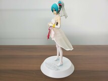 ★初音ミク フィギュア WHITE DRESS★ ホワイトドレス SUPER PREMIUM FIGURE 約27cm ◇13169_画像5