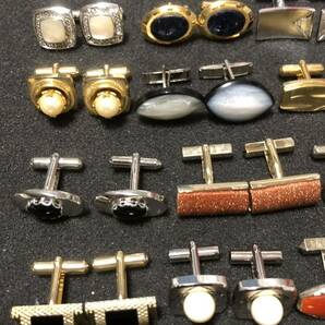 (3) カフスボタン アクセサリー 20点 セット まとめての画像4