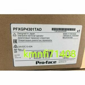 【新品★Ｔ番号適格請求】Pro-face(Proface) プログラマブル表示器 タッチパネル GP-4301T PFXGP4301TAD★６ヶ月保証