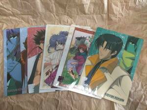 B5 Rurouni Kenshin Card Watsuki Nobuhiro Watsuki Watsuki Rurouni Kenshin Samurai x Пластиковая доска написание коврика плакат