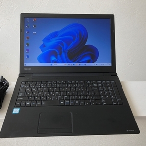 薄型 東芝 dynabook B65/M Core i5 8250U 1.6GHz/メモリ 16GB/SSD 256GB/モニター 15.6型HD(1366x768)/Win11/office 【HG789】送料無料の画像2