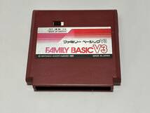 ★[中古] FC ファミリーベーシック V3 FAMILY BASIC v3 [動作確認済] ファミコン★_画像1