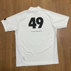 TFW49 モックネック　Tシャツ L ホワイト　junhashimoto ゴルフ