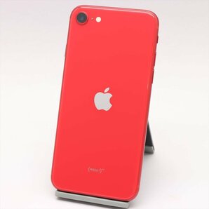 Apple iPhoneSE 128GB (第2世代) (PRODUCT)RED A2296 MHGV3J/A バッテリ83% ■SIMフリー★Joshin1016【1円開始・送料無料】の画像1