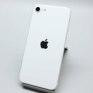 Apple iPhoneSE 128GB (第2世代) White A2296 MXD12J/A バッテリ77% ■SIMフリー★Joshin6999【1円開始・送料無料】