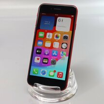 Apple iPhoneSE 128GB (第2世代) (PRODUCT)RED A2296 MXD22J/A バッテリ81% ■SIMフリー★Joshin4566【1円開始・送料無料】_画像2