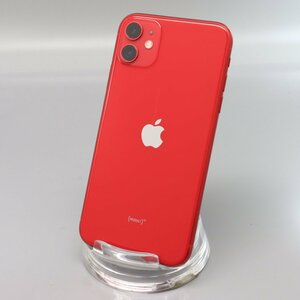 Apple iPhone11 128GB (PRODUCT)RED A2221 MWM32J/A バッテリ81% ■ドコモ★Joshin7339【1円開始・送料無料】