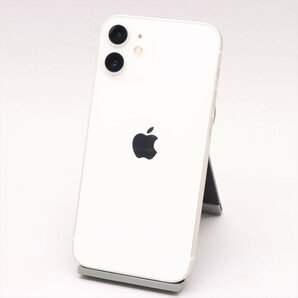 Apple iPhone12 mini 64GB White A2398 MGA63J/A バッテリ77% ■SIMフリー★Joshin1351【1円開始・送料無料】の画像1