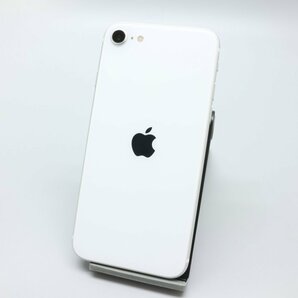 Apple iPhoneSE 128GB (第2世代) White A2296 NXD12J/A バッテリ80% ■SIMフリー★Joshin4648【1円開始・送料無料】の画像1