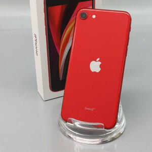 Apple iPhoneSE 64GB (第2世代) (PRODUCT)RED A2296 MHGR3J/A バッテリ86% ■SIMフリー★Joshin(ジャンク)0894【1円開始・送料無料】