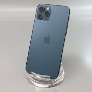 Apple iPhone12 Pro 256GB Pacific Blue A2406 MGMD3J/A バッテリ86% ■SIMフリー★Joshin8815【1円開始・送料無料】